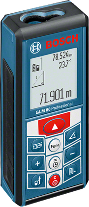 Betrokken Gezichtsveld vis GLM 80 レーザー距離計 | Bosch Professional