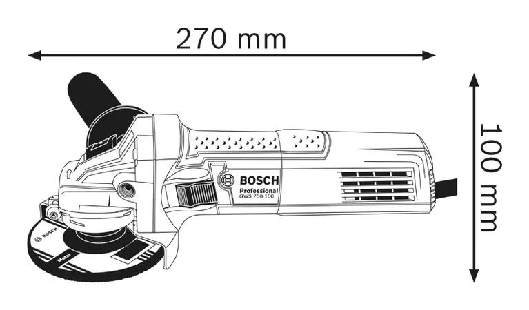 特価商品BOSCH GWS750-100I ディスクグラインダー ディスクグラインダー