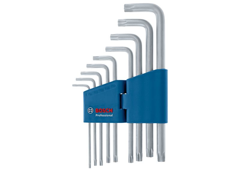 六角棒トルクスレンチ 9本入り 六角レンチ | Bosch Professional