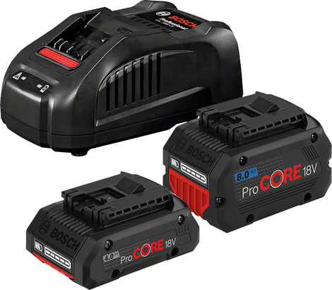 ProCORE18V 4.0Ah x 1 + ProCORE18V 8.0Ah x 1 + GAL 1880 CV